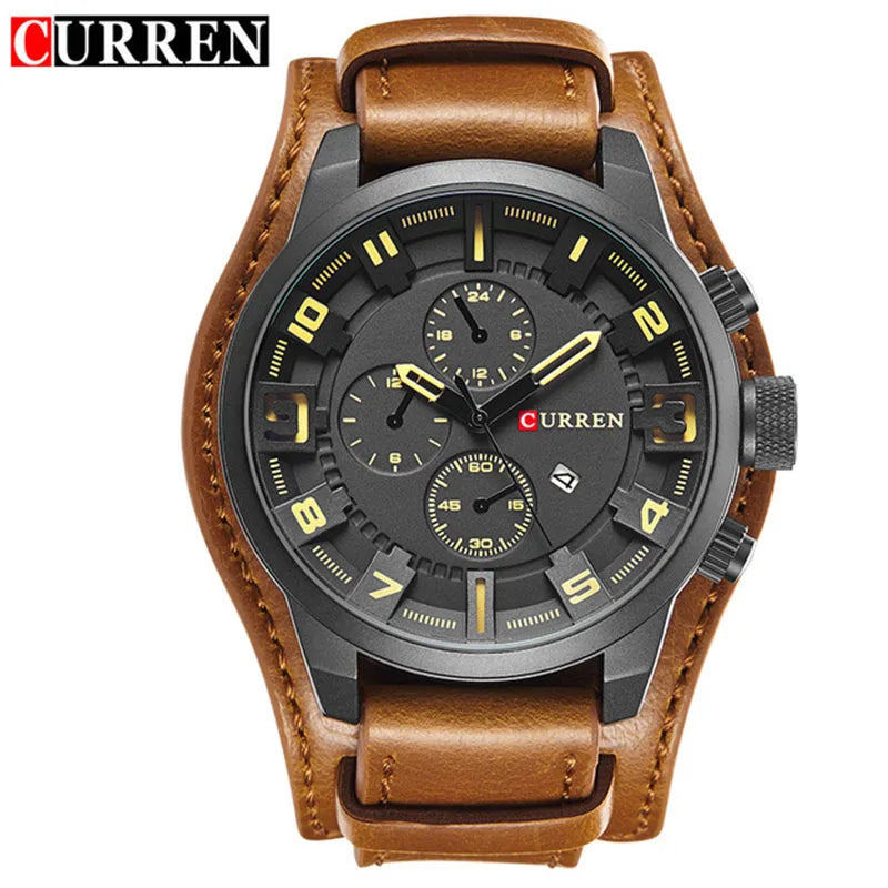 NOVO RELÓGIO CURREN MARCA DE LUXO