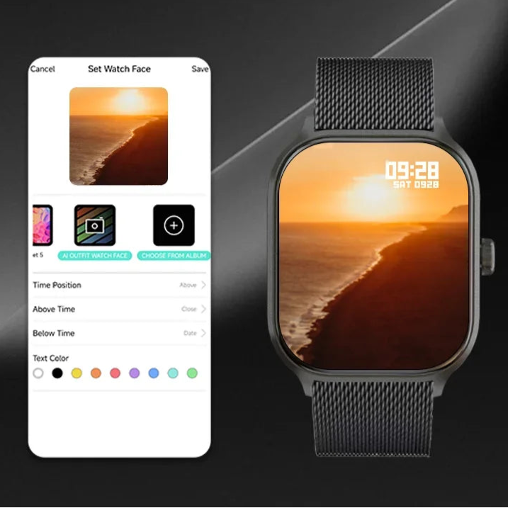 Smartwatch X8 – Chamadas Bluetooth, Monitoramento de Saúde, Estilo e Tecnologia no Seu Pulso