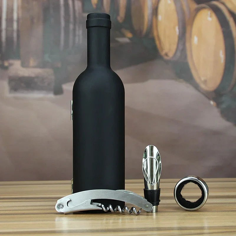 CONJUNTO DE ABRIDOR DE GARRAFA DE VINHO