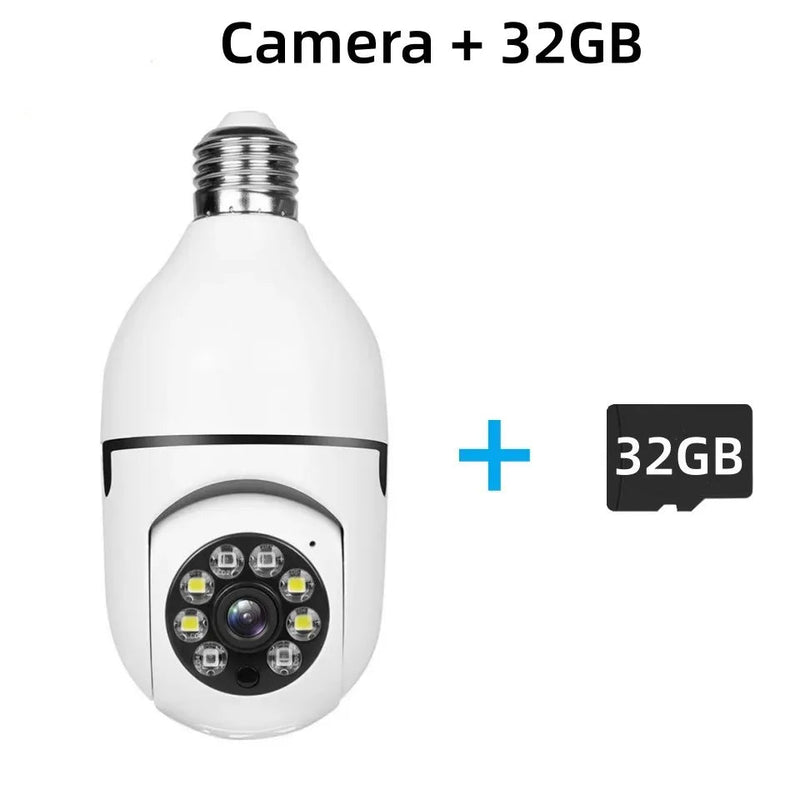Lâmpada Câmera Vigilância wifi