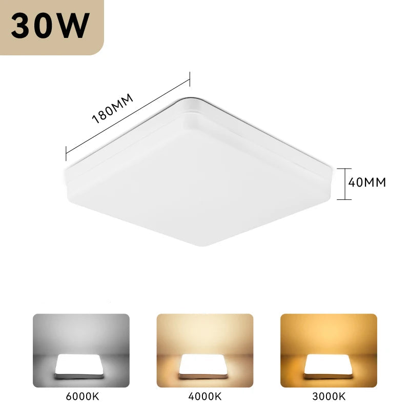 Luminária De Teto LED Moderno