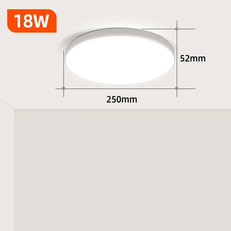 Luminária De Teto LED Moderno