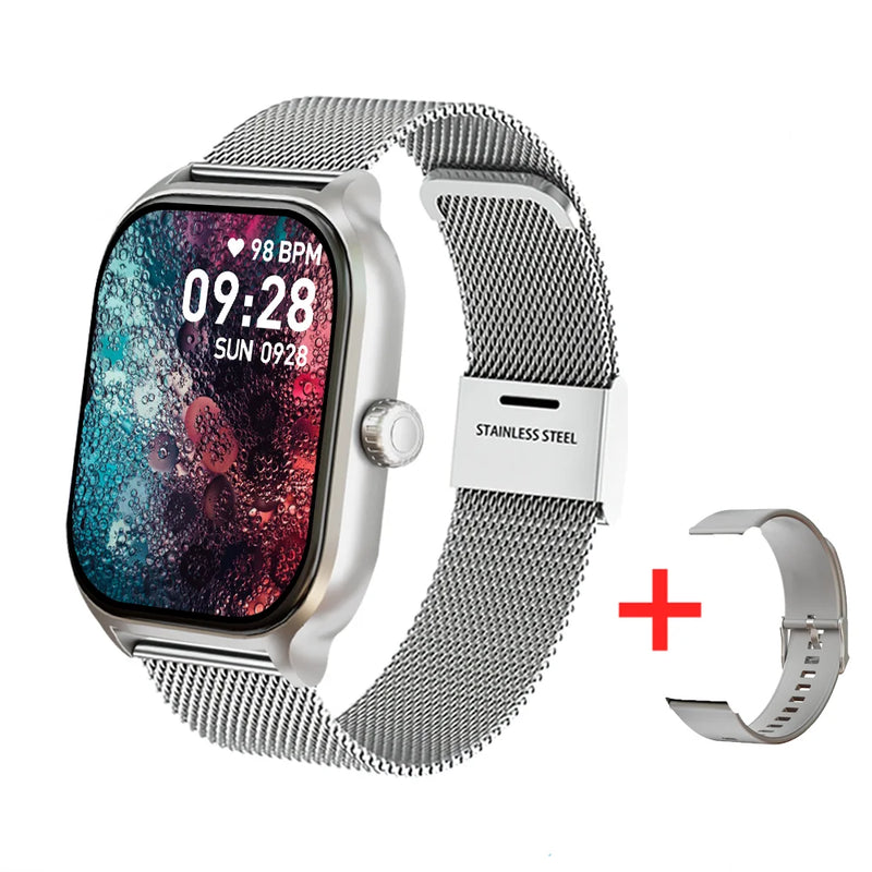 Smartwatch X8 – Chamadas Bluetooth, Monitoramento de Saúde, Estilo e Tecnologia no Seu Pulso