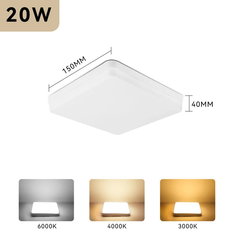 Luminária De Teto LED Moderno