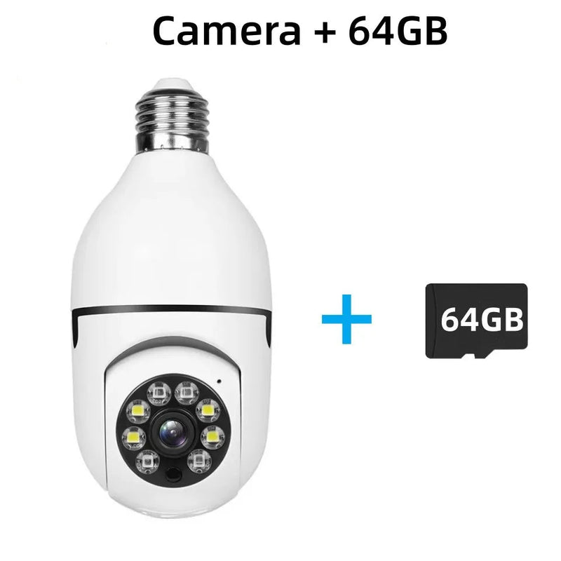 Lâmpada Câmera Vigilância wifi