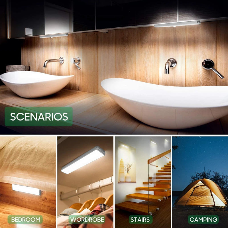 Lâmpada Led Sem Fio Com Sensor Movimento