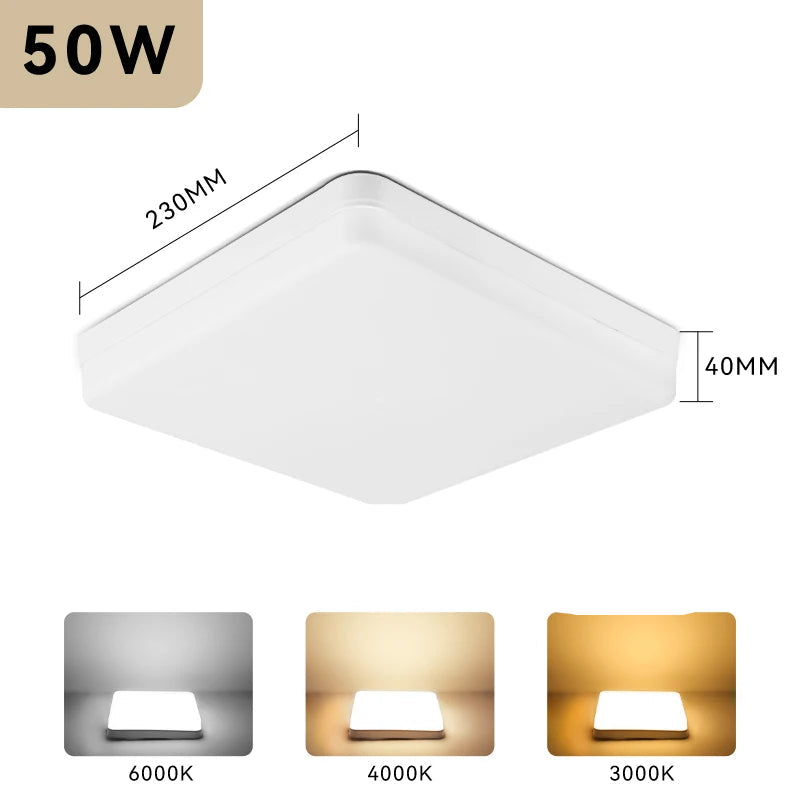 Luminária De Teto LED Moderno